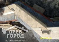 Начало строительства эркера