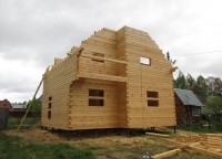 Строительство второго этажа дома из бруса 200x200
