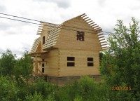Дом 6x9 на ленточном фундаменте