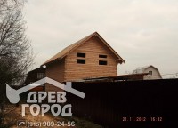 Второй этаж дома из бруса
