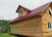 Отделка брусового дома