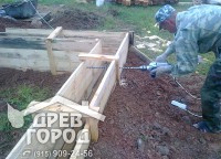 Установка стяжек