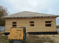 Гидроизоляция крыши брусового дома