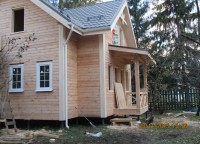 Крыльцо брусового дома