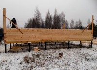 Фоторепортаж №150, дом из бруса 9х9 по проекту ДБ 89, МО, г. Талдом — фото 27
