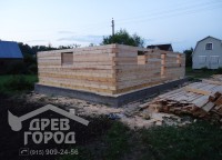Первый этаж дома 6x9
