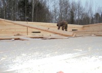 Фоторепортаж №185 строительство дома 7х11 проф. МО, Истринский р-н, д. Буньково — фото 51