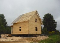 Обрешетка на крыше дома 7x7