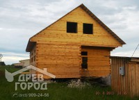 Дом 9x10 из профилированного бруса