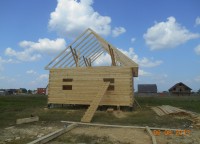 Прпилы в окнах для окон брусового дома 8x8