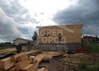Фоторепортаж №173 строительства дома 8х10 Калужская обл., г. Жуков — фото 19