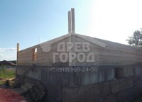 Фоторепортаж №173 строительства дома 8х10 Калужская обл., г. Жуков — фото 13