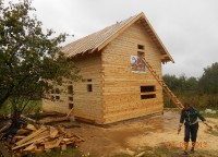 Дом 6x9 из профилированного бруса
