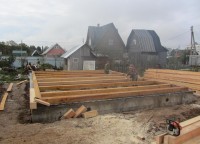 Гидроизоляция ленточного фундамента дома 6x8
