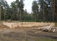 Построение деревянных щитов опалубки