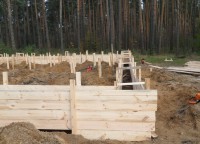 Деревянная опалубка
