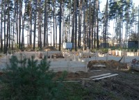 Укрепления опалубки с внешней стороны