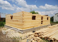 Первый этаж дома 6x9