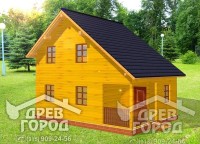 Дом из профилированного бруса 6x8