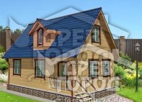Дом из профилированного бруса 6x9