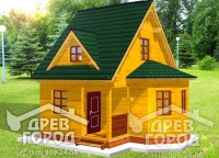 Дом из профилированного бруса 6x6